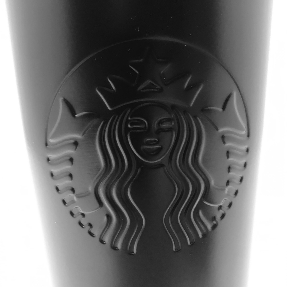 Starbucks Matte Black Stainless Steel Tumbler 24oz